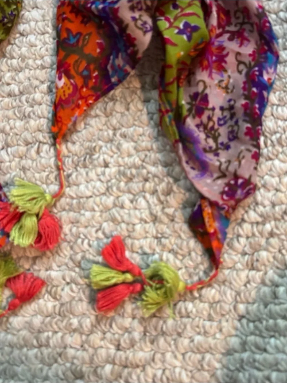 Boho Scarf 73” x 22”